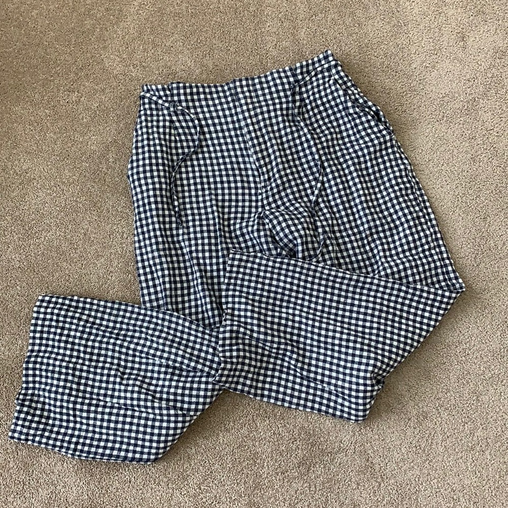 A&F plaid pants